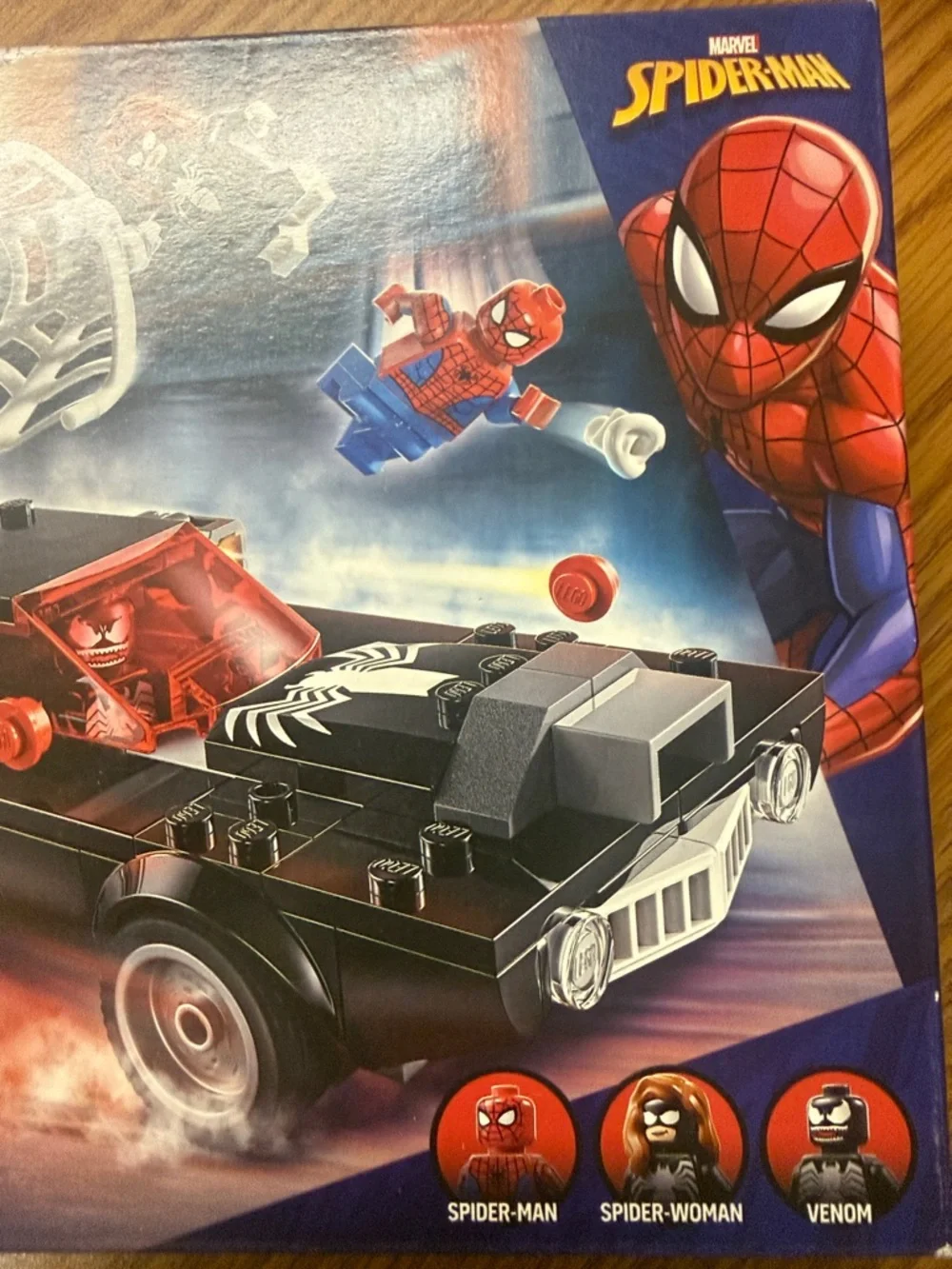 LEGO Marvel Spider-Man Muscle Car Set - Black, Red, White - Picture 3 of 5